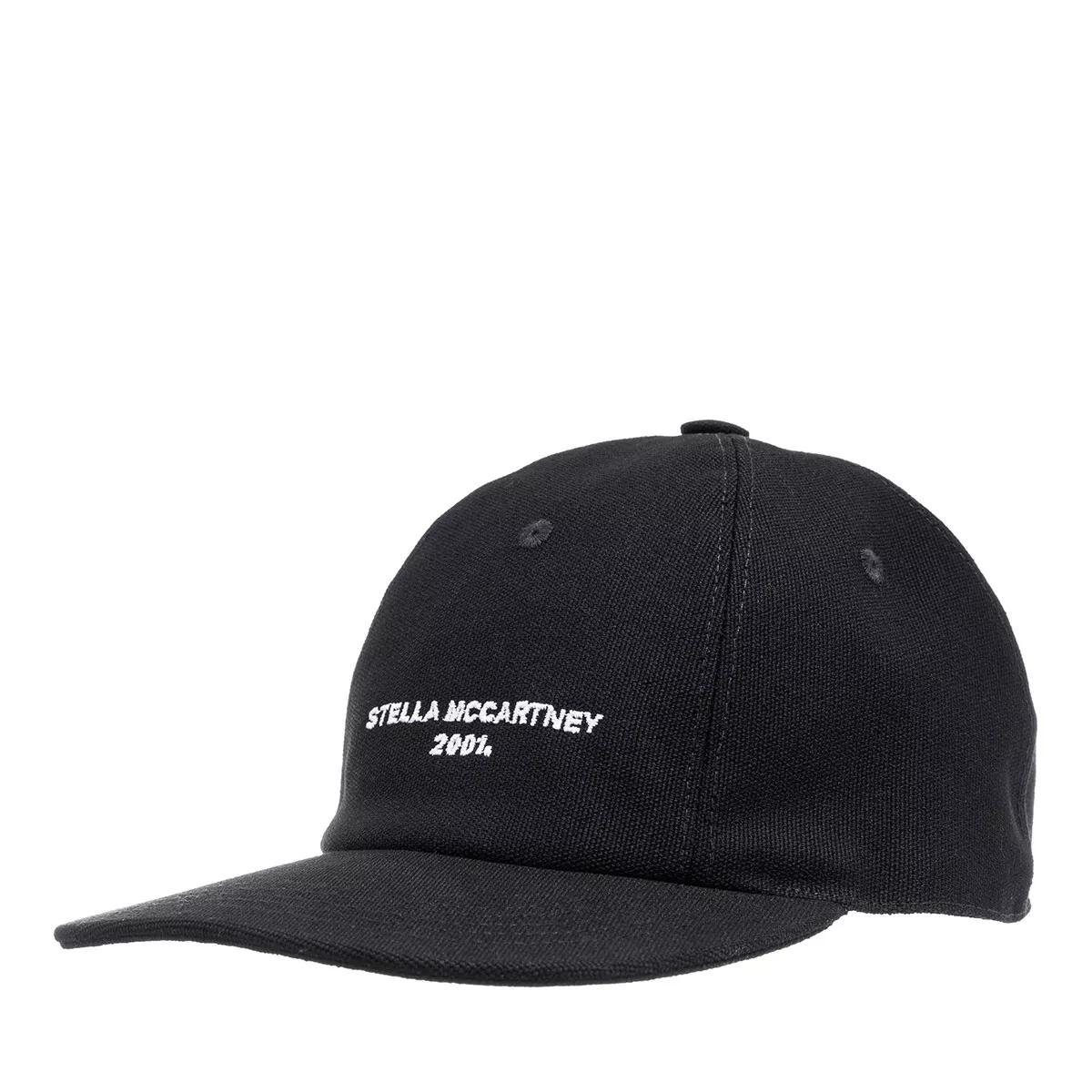 Stella McCartney Mützen - Logo Baseball Cap - Gr. 57 - in Schwarz - für Damen