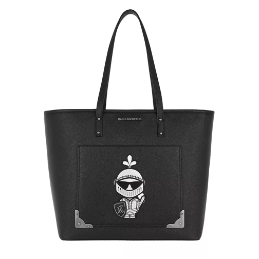 Karl Lagerfeld Treasure Tote Black Rymlig shoppingväska