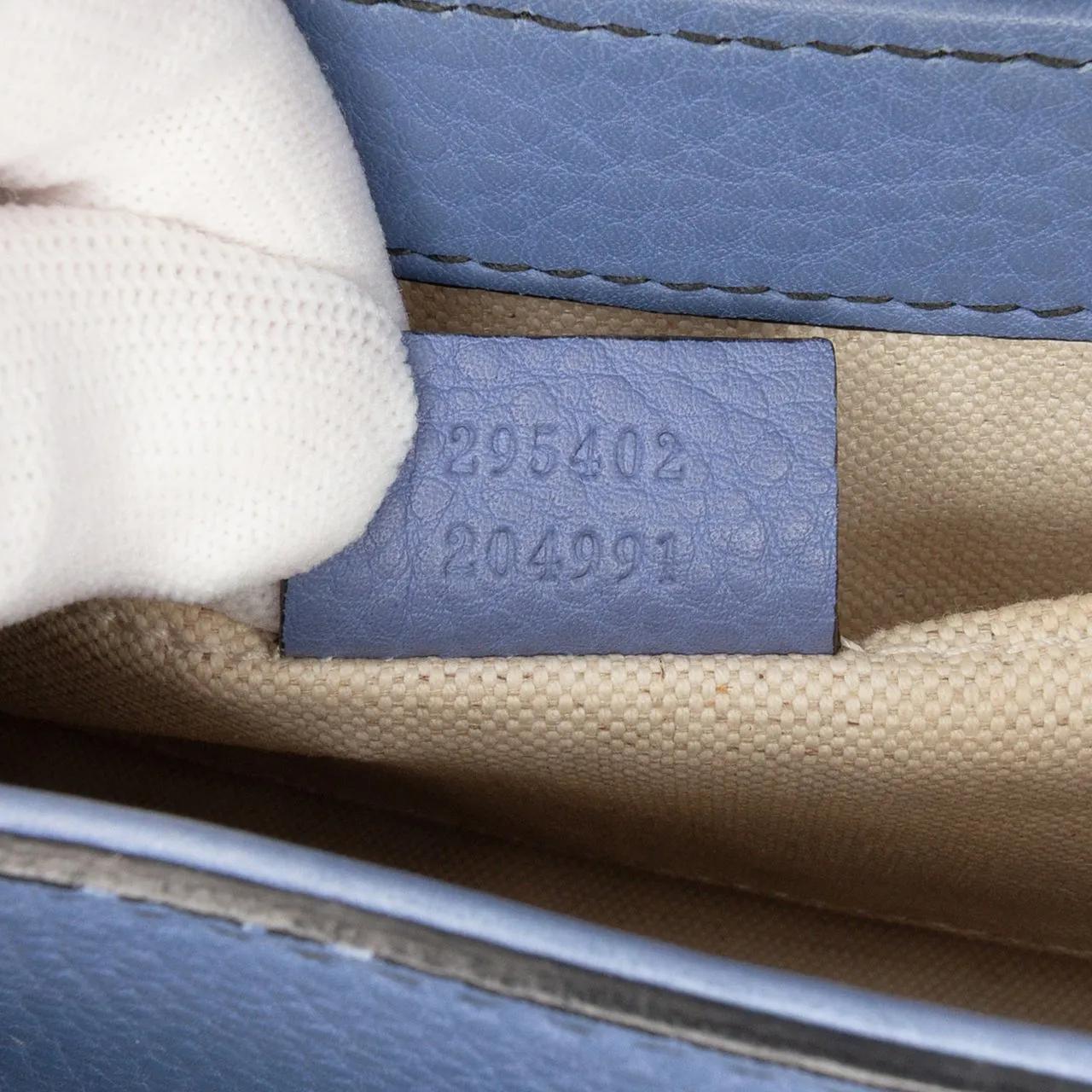 Thumbnail - Gucci Hobo Bags - Medium Leather Emily Shoulder Bag - Gr. unisize - in Blau - für Damen