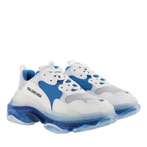 Balenciaga Triple S Sneaker White Blue Grey lage-top sneaker