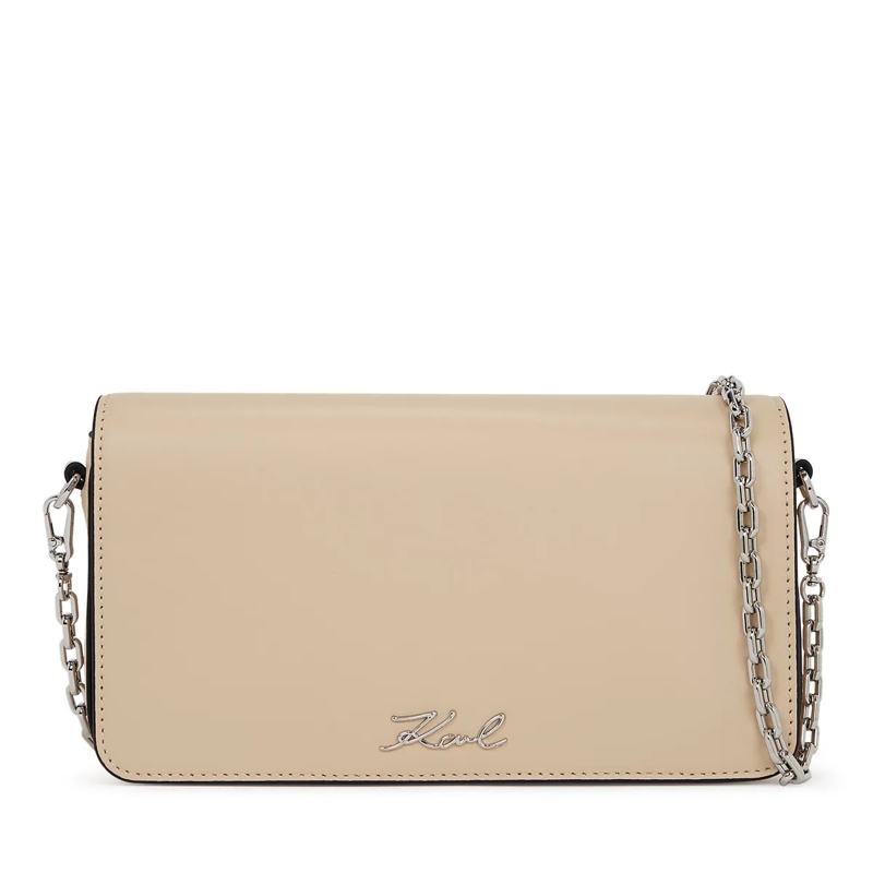 Karl Lagerfeld Geldbörse SIGNATURE POUCH beige