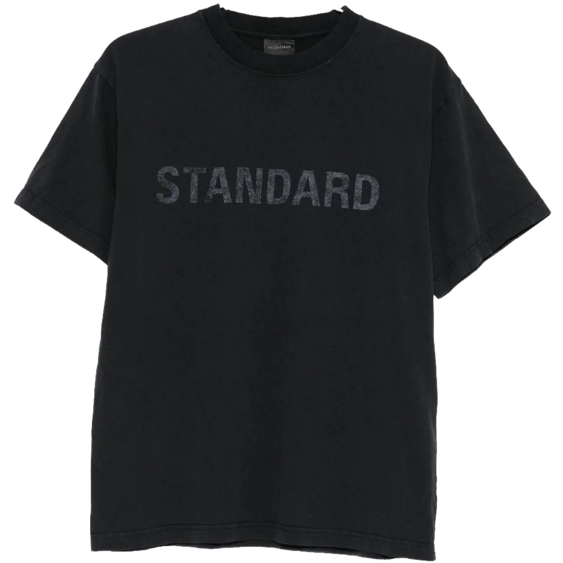 Balenciaga T-Shirt T-Shirts And Polos Black schwarz