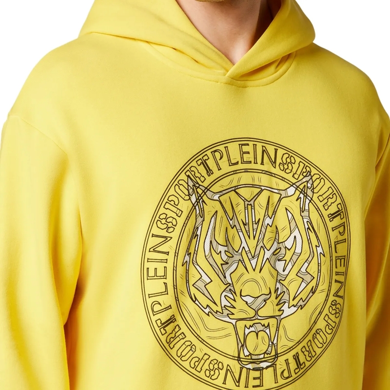 Plein Sport Top Hoodie Tiger gelb(Image 5)