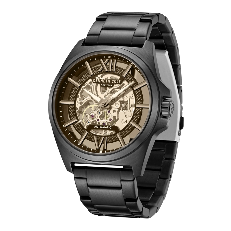 Kenneth Cole Automatikuhr Automatikuhr Clermont schwarz(Image 5)