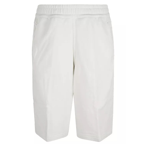 Burberry Cotton Logo Shorts White Pantaloncini casual