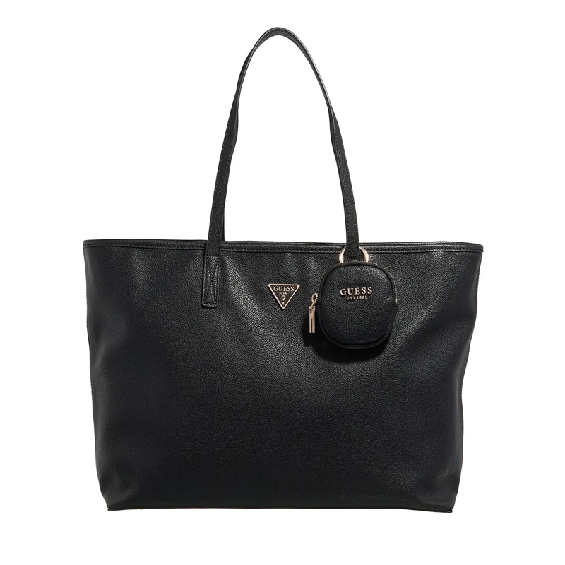 Guess Shopper Power Play Large Tech Tote Black