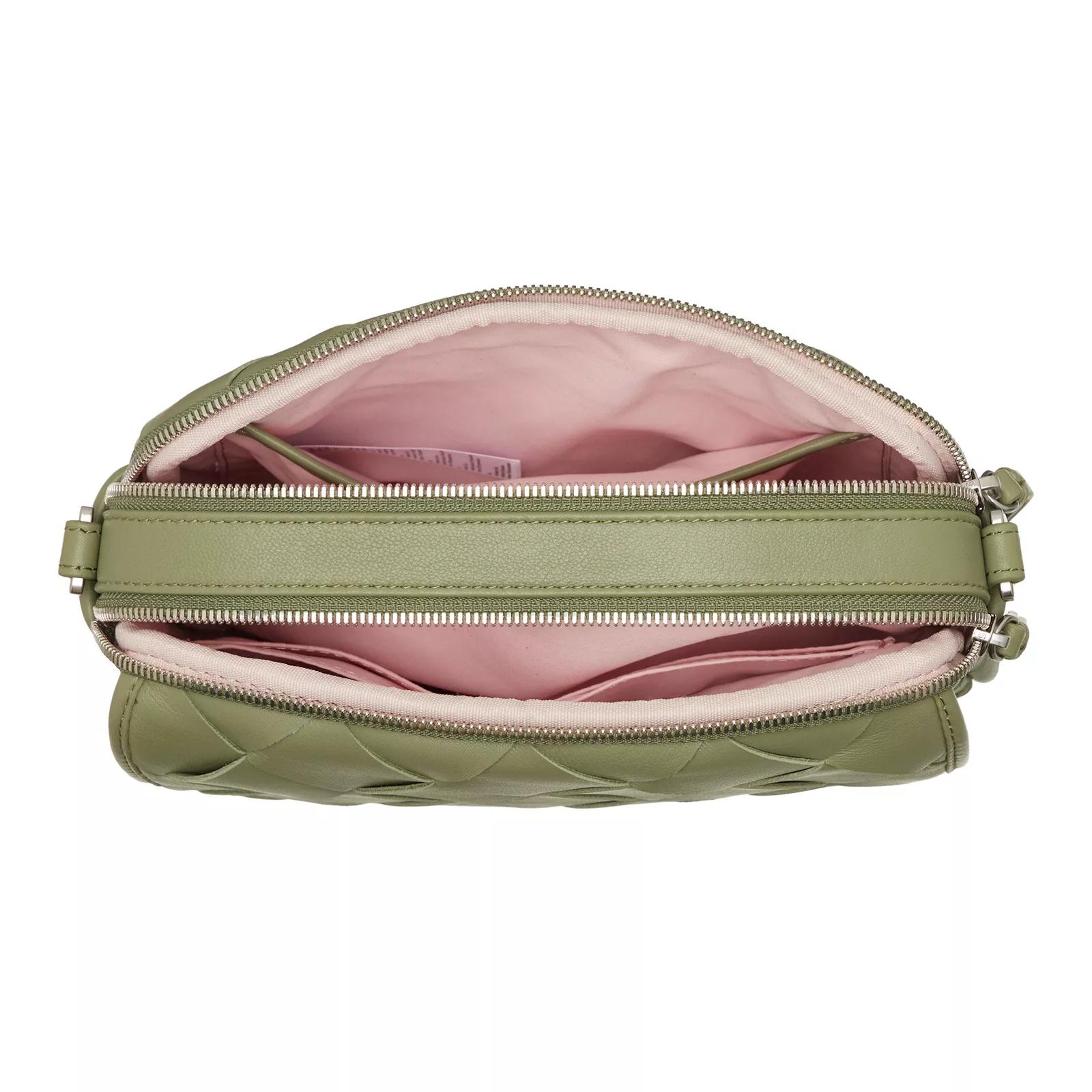 Thumbnail - LESVISIONNAIRES Crossbody Bags - Emily Weave - Gr. unisize - in Grün - für Damen
