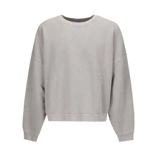 Acne Studios Sweatshirts Crew-Neck Sweatshirt With Logo Purple