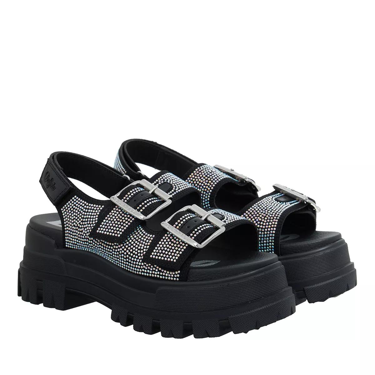 Buffalo Sandalen & Sandaletten - Aspha Ari Glam - Gr. 38 (EU) - in Schwarz - für Damen