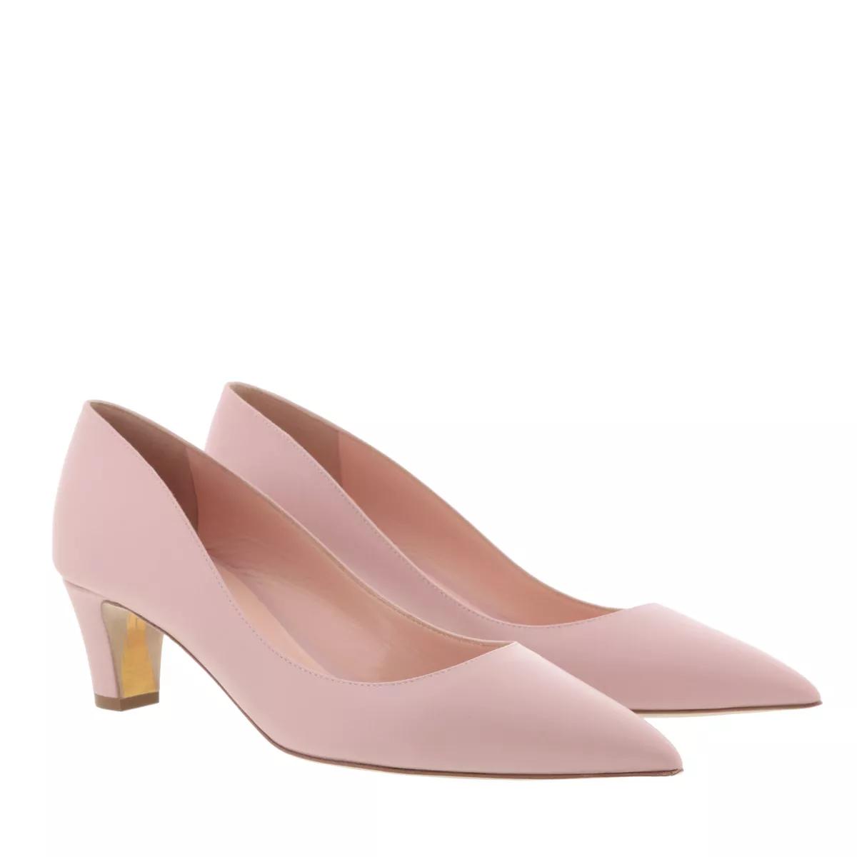 Rupert Sanderson Pumps & High Heels - Amara Low Heel Court Shoe - Gr. 36 (EU) - in Gold - für Damen