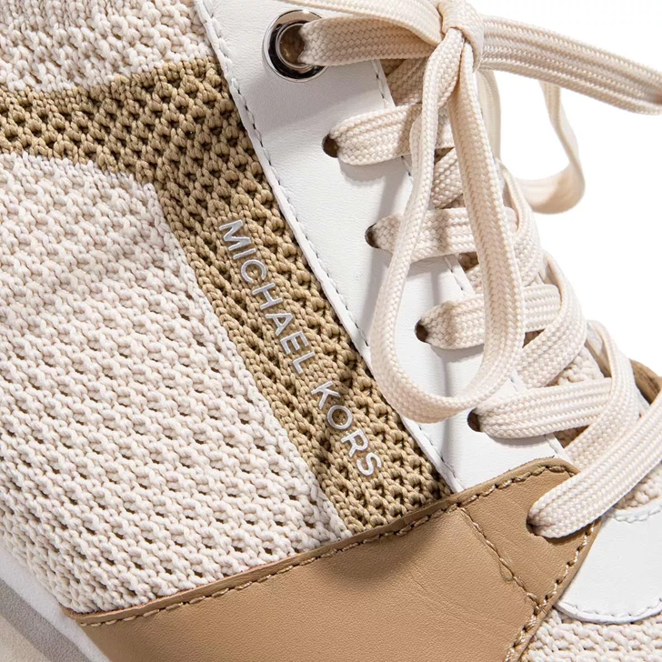 Michael Kors Billie Knit Trainer Camel Multi Low Top Sneaker