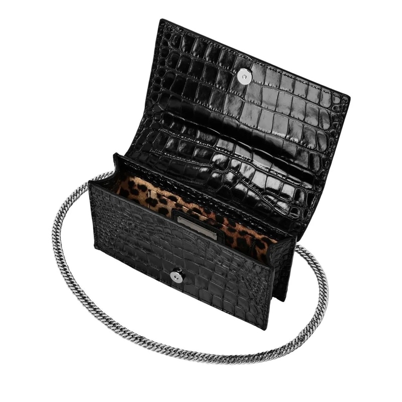 Philipp Plein Clutch Kupplung Claw Clutch schwarz(Image 5)