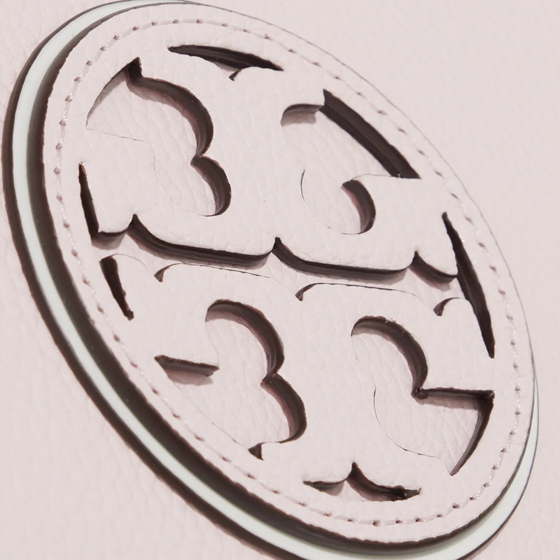 Tory Burch Crossbody Bag Miller Patent Border Mini Crossbody Bag Pale Pink(Image 4)