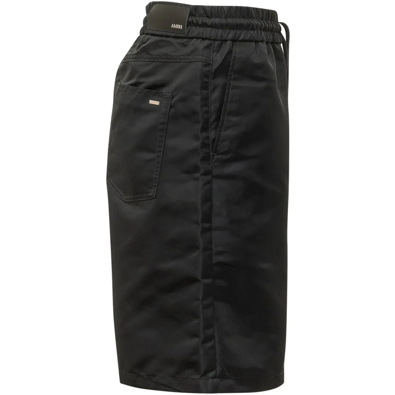 Amiri Shorts Shorts Amiri Hollywood con Coulisse e Ricamo Front schwarz(Image 3)
