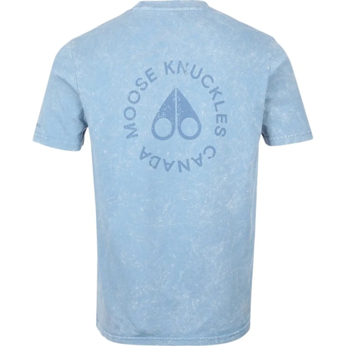 Moose Knuckles T-shirts Heren T-shirt blau