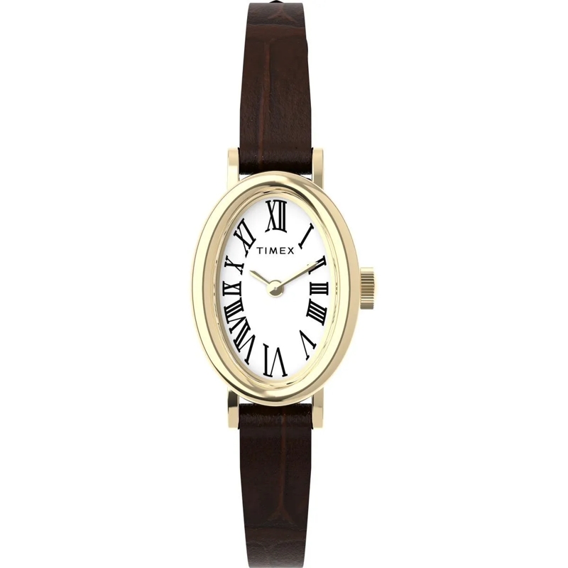 Timex Automatikuhr Quarz-Analoguhr Cavatina braun(Image 13)