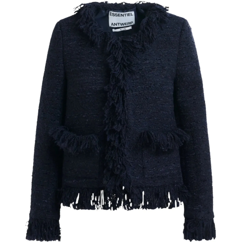 Essentiel Antwerp Manteaux de tanche Essentiel Antwerp  Jackets Donkerblauw Iskra blau