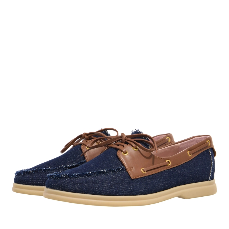 Coccinelle Bootsschoenen C-Cruise Denim Blue Den/Cognac(Image 3)