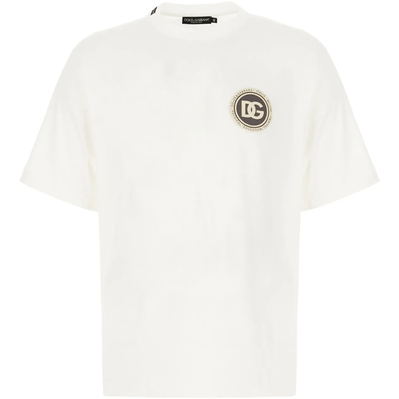 Dolce&Gabbana T-Shirt Dolce&gabbana White cotton t-shirt weiß
