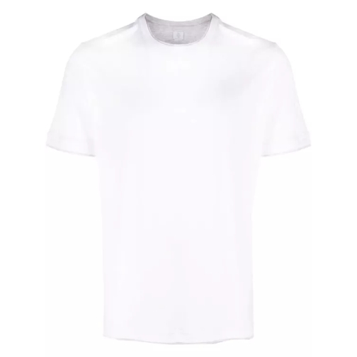 Eleventy White Crew Neck T-Shirt White 