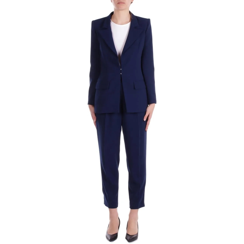 Elisabetta Franchi Combinaison Dresses Blue blau