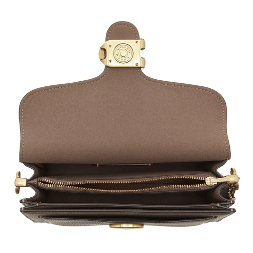 Coach Cartable Polished Pebble Leather Tabby Shoulder Bag 20 Refr Dark Stone (Image 6)