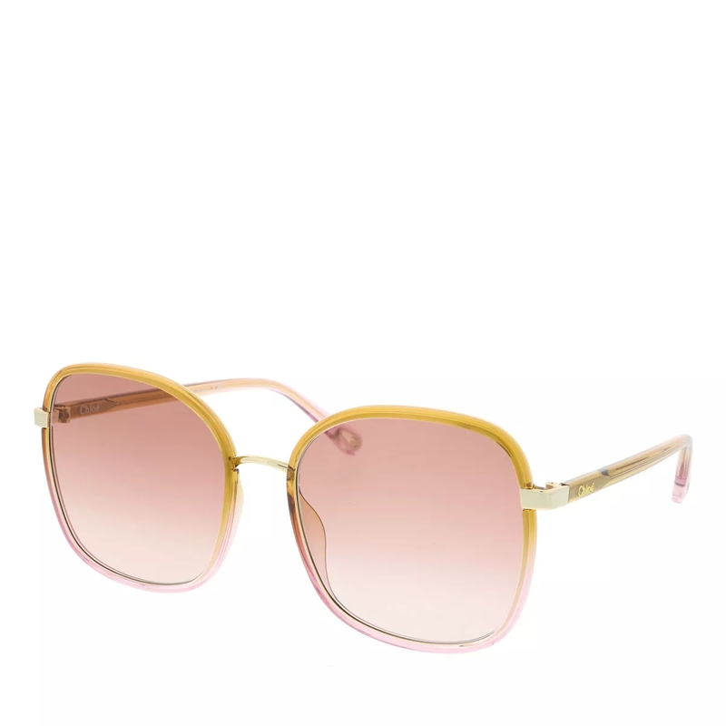 Chloé Sonnenbrille Sunglass WOMAN INJECTION YELLOW-YELLOW-ORANGE