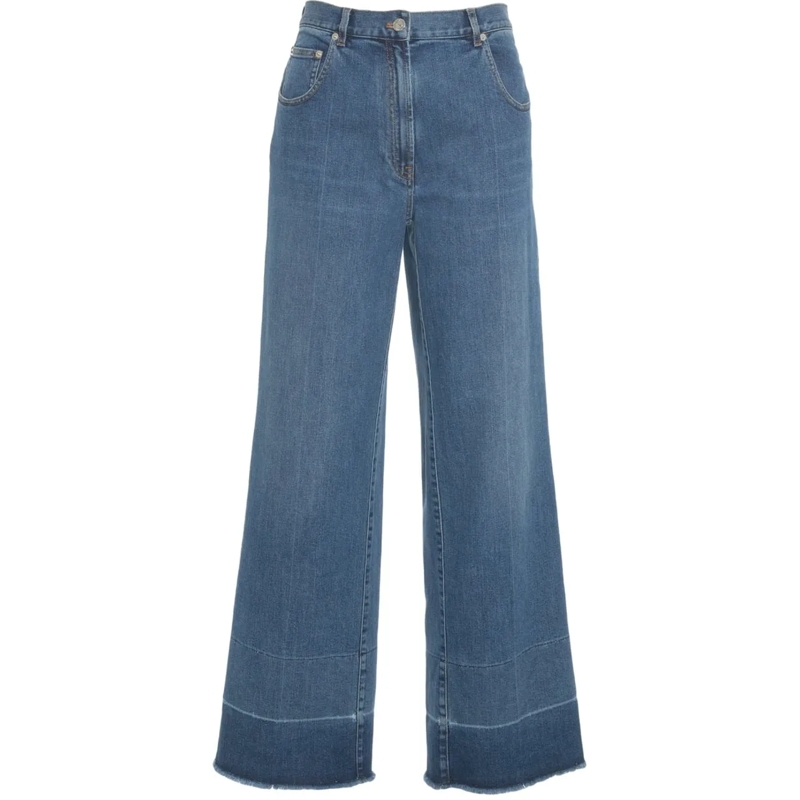 N°21 Jeans à jambe droite Wide leg jeans blau