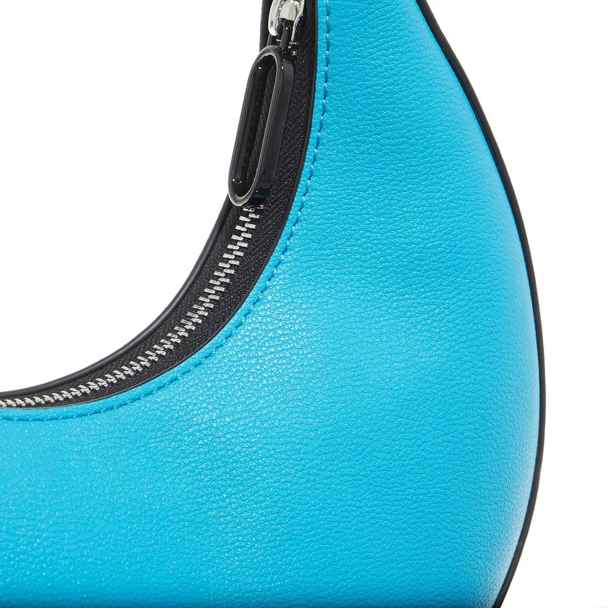 Karl Lagerfeld Jeans Hobo bags Tech Leather Sm Halfmoon Shb in blauw
