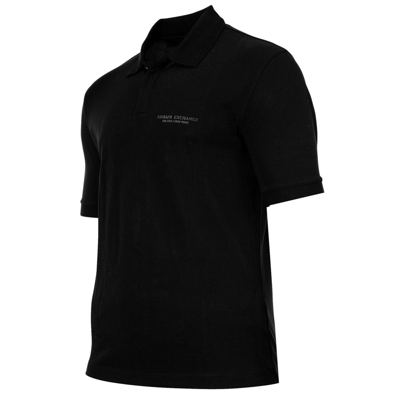 Armani Exchange Polohemd POLO SHIRT 1er Pack schwarz(Image 2)