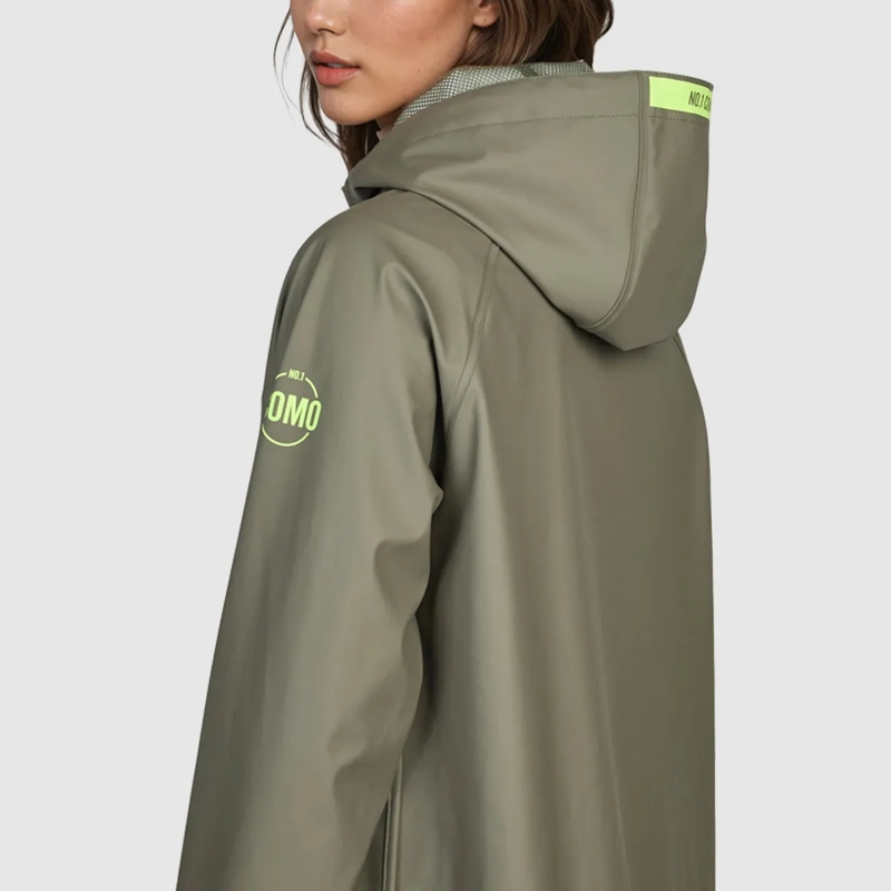 No1 Como Wintermantel Regenmantel MAREMMA khaki(Image 4)