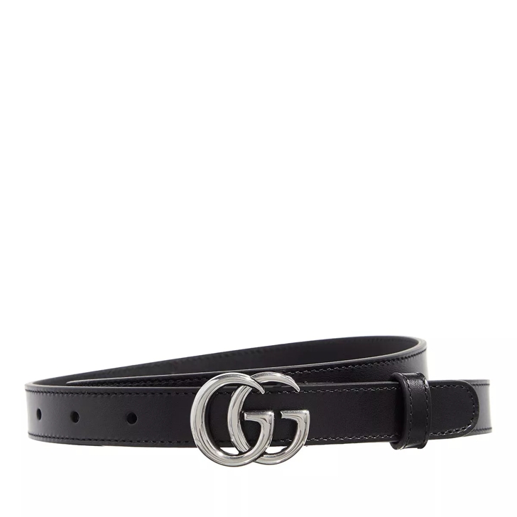 Thin belt with discount double g buckle