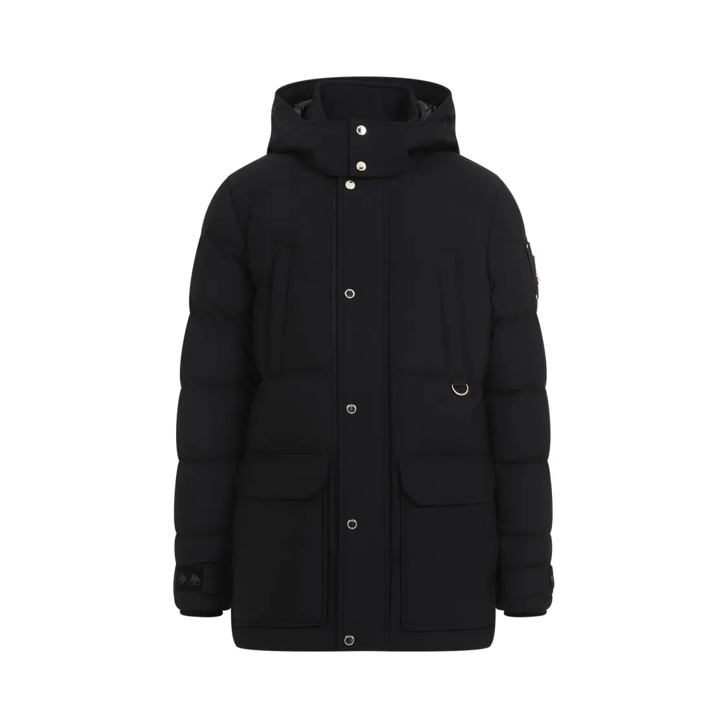Black moose knuckle jacket deals