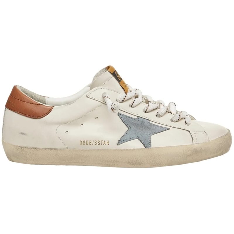 Golden Goose Low-Top-Sneaker Sneakers 'Super-Star' weiß