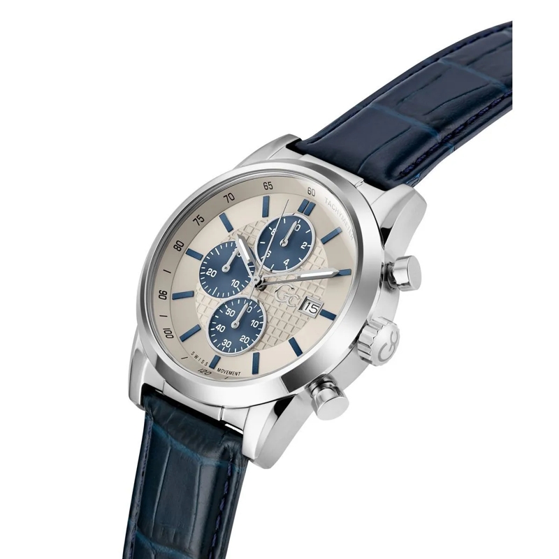 GC Quarzuhr Quarz-Analoguhr Gc Gallant blau(Image 4)