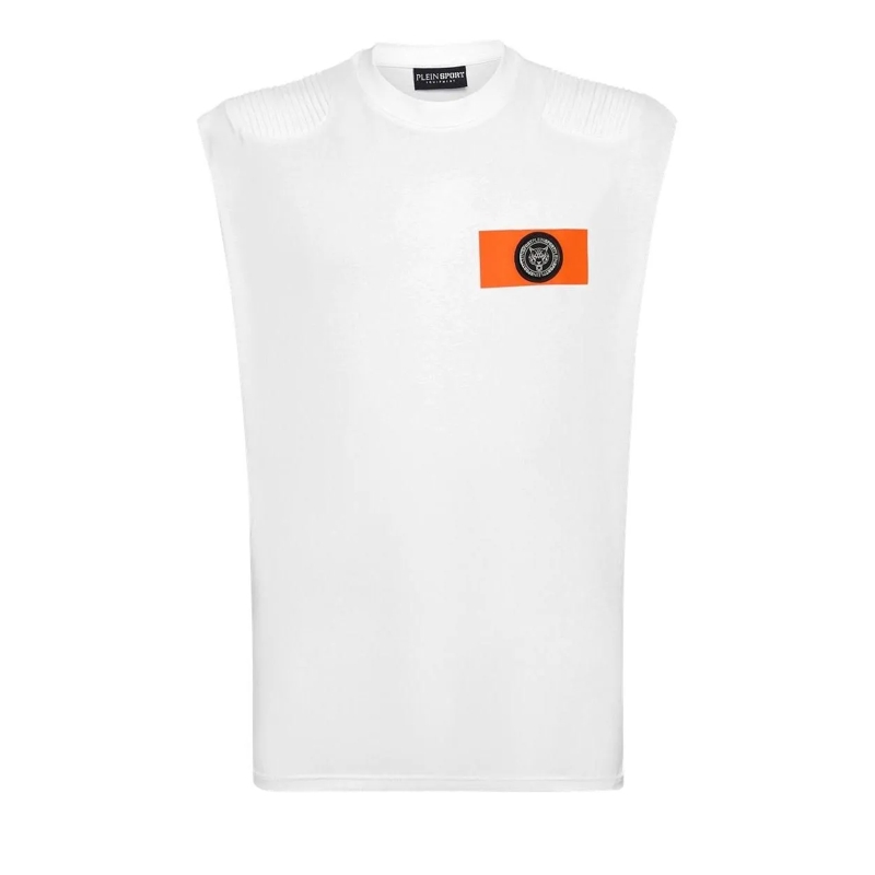 Plein Sport Top Tanktop weiss