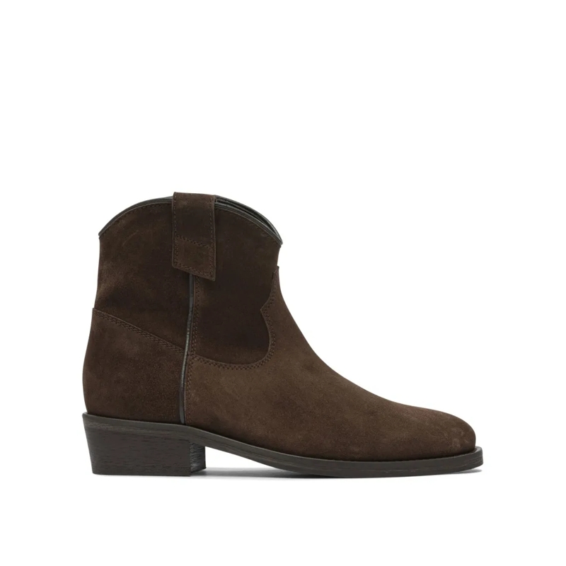 Via Roma 15 Stiefel Ankle Boots Brown