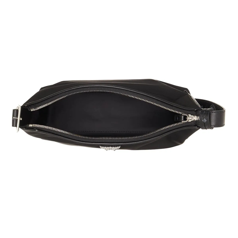 MCM Hobo Bag Aren Fbr Hobo Sml Bk, One Size(Image 6)