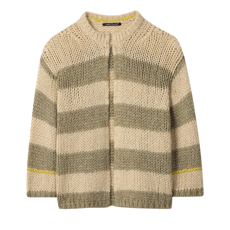 Luisa Cerano Vest Strickjacke the fancy check