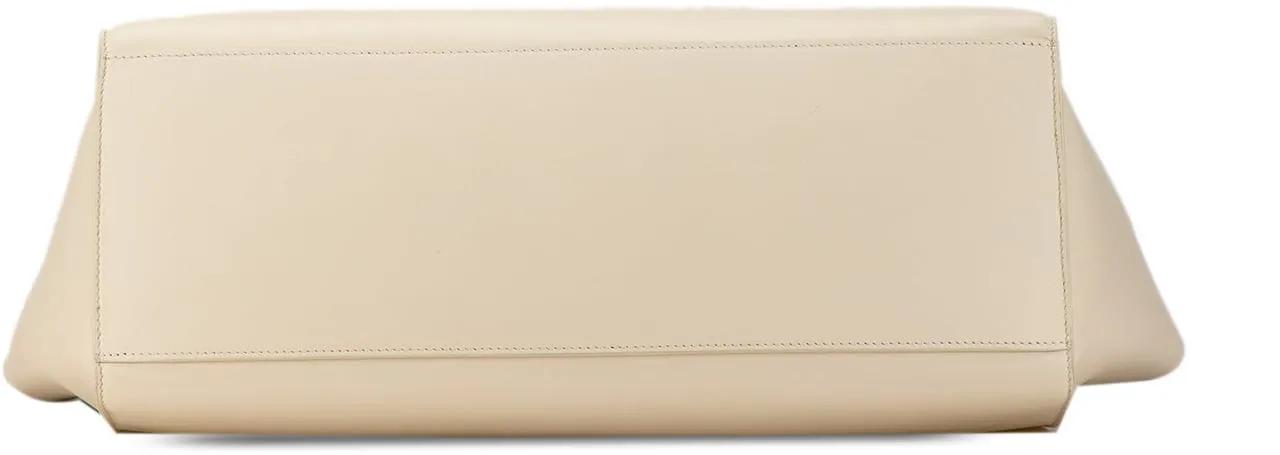 Celine Shoppers Smooth Calfskin Soft 16 Cabas in wit