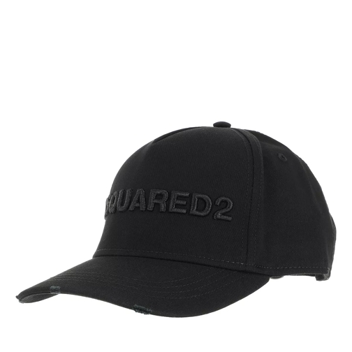 Dsquared2 Logo Cap Black Cappello da baseball