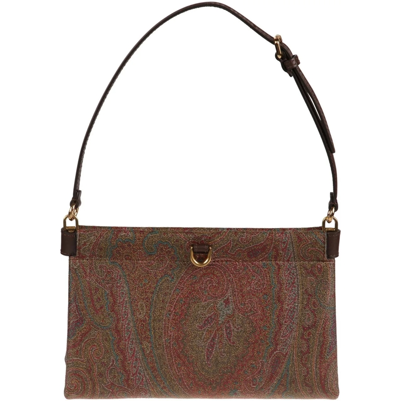 Etro Tote Mini Talk Arnica Clutch Bag Brown braun