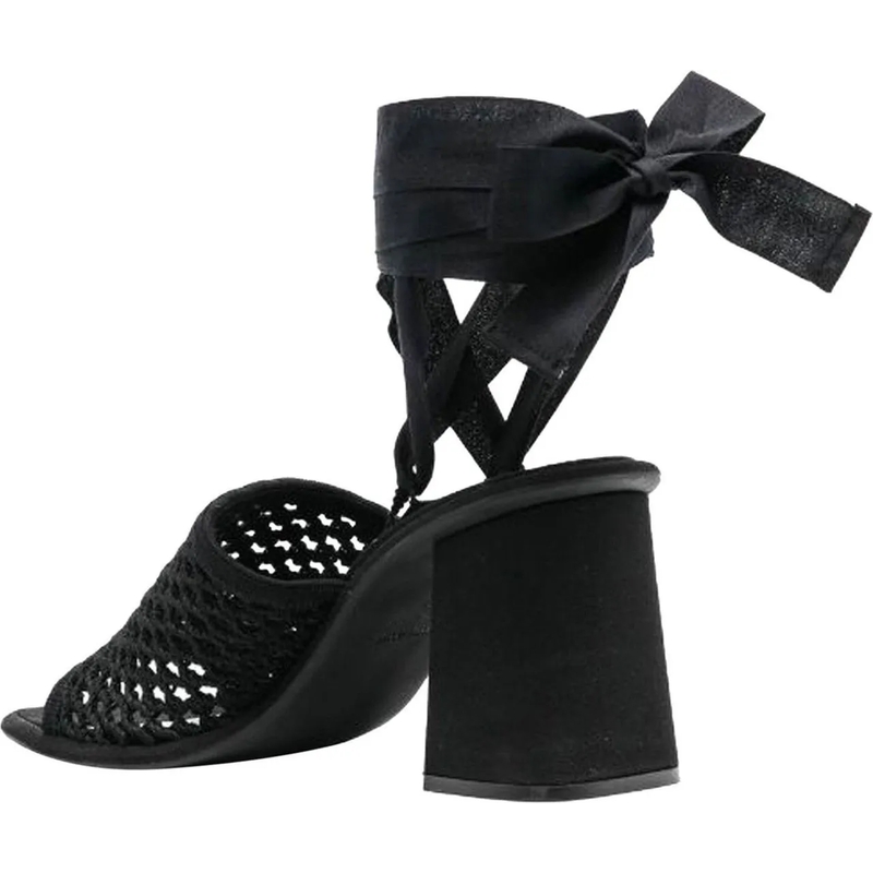 Miu Miu Sandales Miu Miu Macrame Sandals schwarz(Image 5)