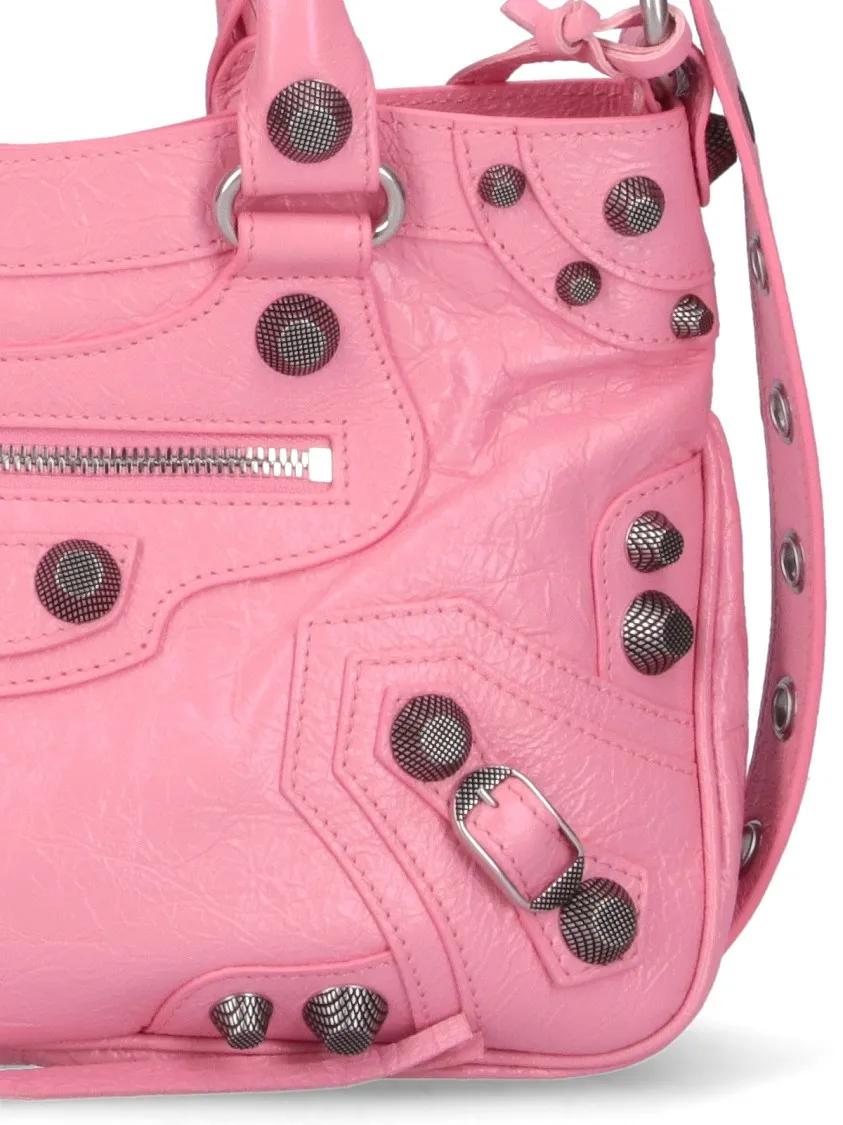 Balenciaga Hobo bags Medium 'Neo Cagole' Shoulder Bag – Pink in roze