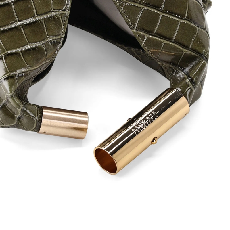 MM6 Maison Margiela Crossbody Bag Umhängetasche aus Kalbsleder schwarz(Image 5)