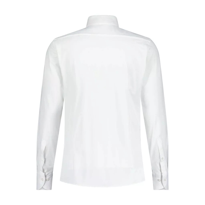fakts  Slim-Fit Hemd aus Jersey Weiß(Image 4)