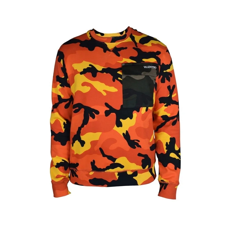 Valentino Garavani Trui Patterned Long Sleeve Sweater Red