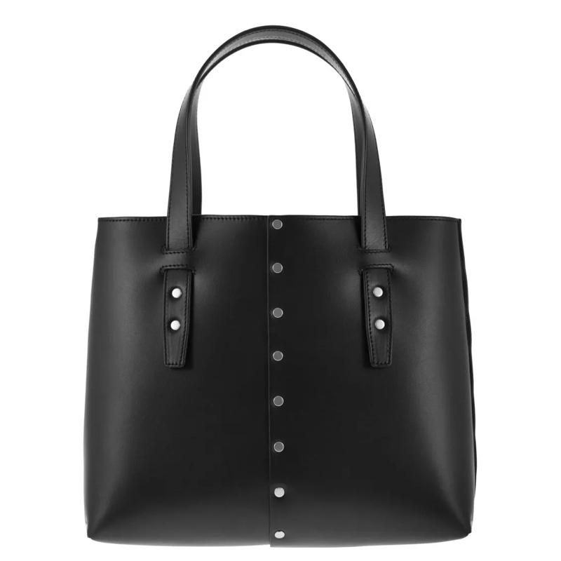 Fabiana Filippi Fourre-tout Leather And Studded Tote Bag Black