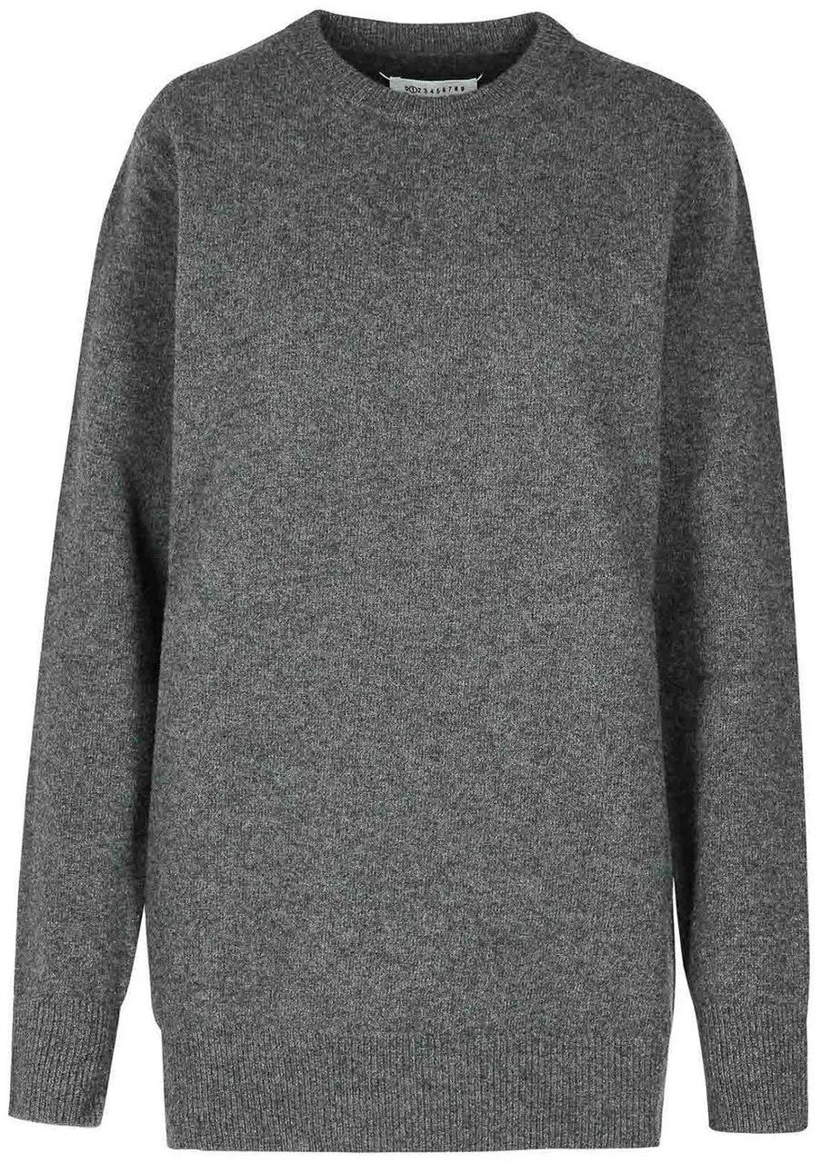 Maison Margiela - Maison Margiela Wool Sweater - Größe M - grau