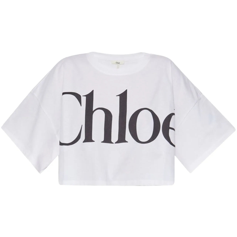 Chloé T-Shirt T-Shirts And Polos White weiß